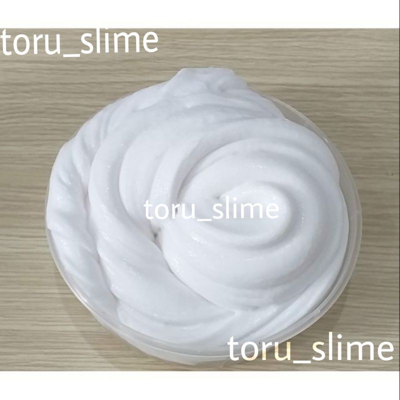 Slime Basic Trắng túi zip 1kg  tặng charm giá sỉ toru_slime