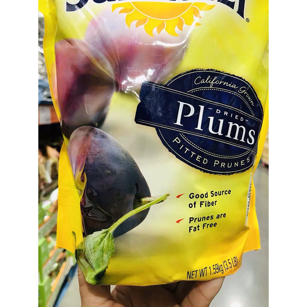 [DATE MỚI] MẬN SẤY KHÔ Kirkland Sunsweet Plums 1.59kg - Hàng Mỹ