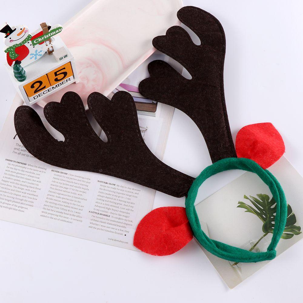 Băng Đô Cài Tóc Hình Hươu Cao Cổ Hoạt Hình Đáng Yêu Dành Cho Dịp Giáng Sinh