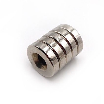 Nam châm tròn có lỗ 20x5 lỗ 4mm, 20x5 lỗ 5mm