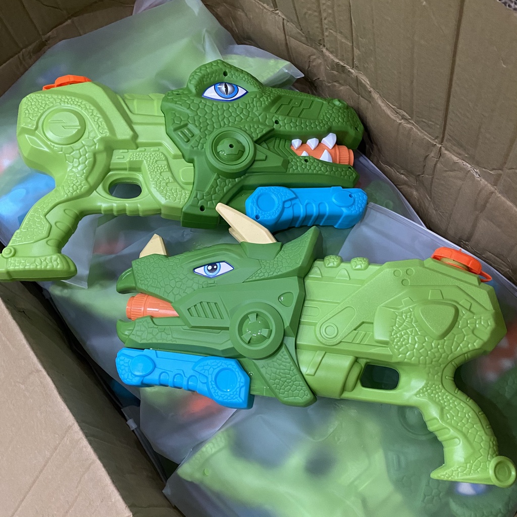 Súng Nước Khủng Long Nhiều Chế Độ Bắn Cực Mạnh Cho Mọi Lứa Tuổi