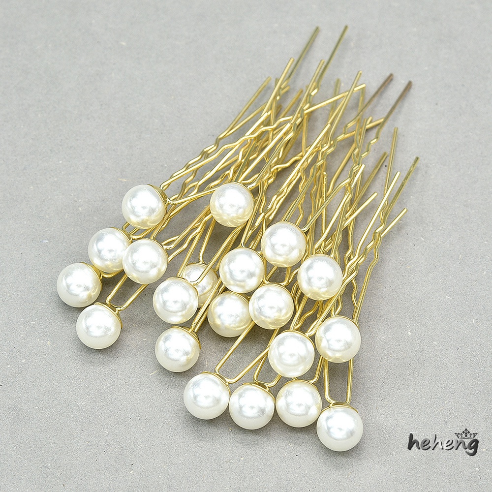 Bộ 20 Trâm Cài Tóc Bằng Hợp Kim Đính Ngọc Trai Phong Cách Trung Hoa Cổ Điển Dành Cho Nữ Mặc Sườn Xám