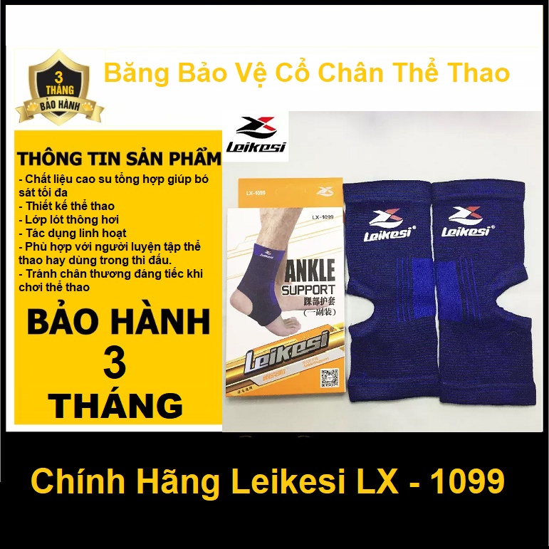 Băng Cổ Chân Leikesi LX-1099, Chuyên Băng Đô - Băng Chân Tránh Chấn Thương Khi Chơi Thể Thao