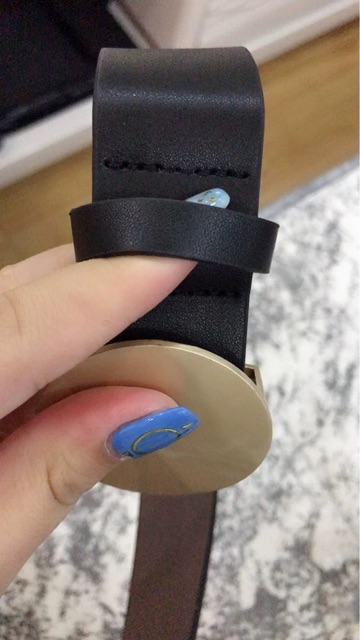 Belt-dây lưng mặt tròn retro