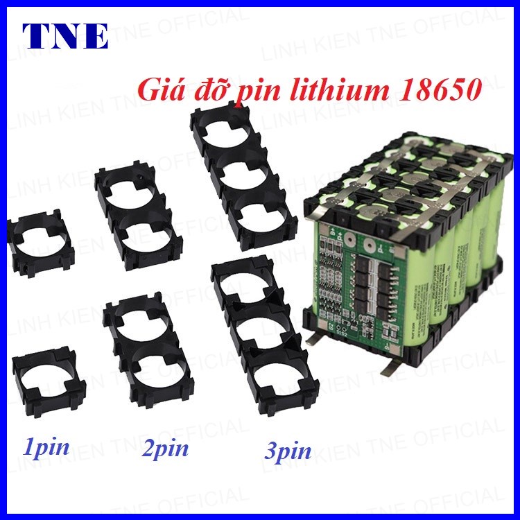 Giá đỡ pin lithium 18650