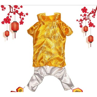 Áo Dài Gấm Cho Thú Cưng