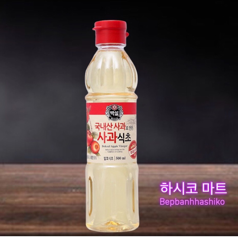 DẤM  TÁO HÀN QUỐC 500ML
