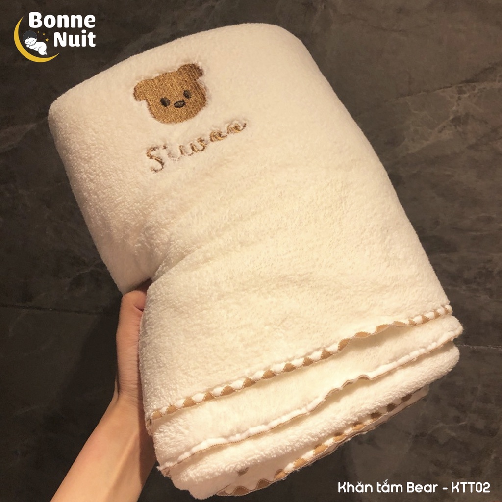 Khăn thêu lông cừu 2in1 cho bé