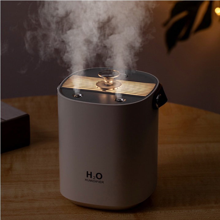 Máy khuếch tán tinh dầu Tạo Độ Ẩm Không Dây 1200ML Sạc USB Siêu Âm 3l Dung Tích Lớn Cho Phòng Ngủ