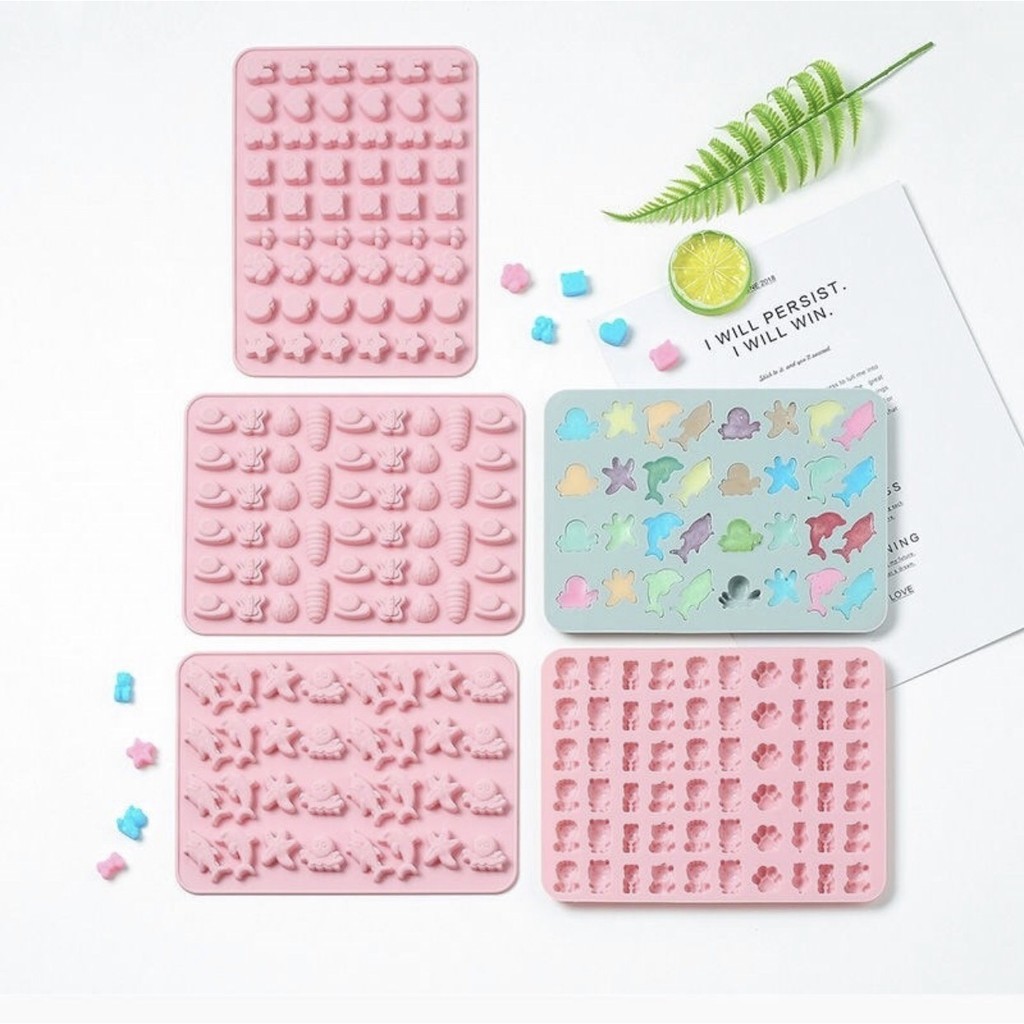 Khuôn Silicon Làm Kẹo Dẻo Chip Chip Nhiều Mẫu Mới