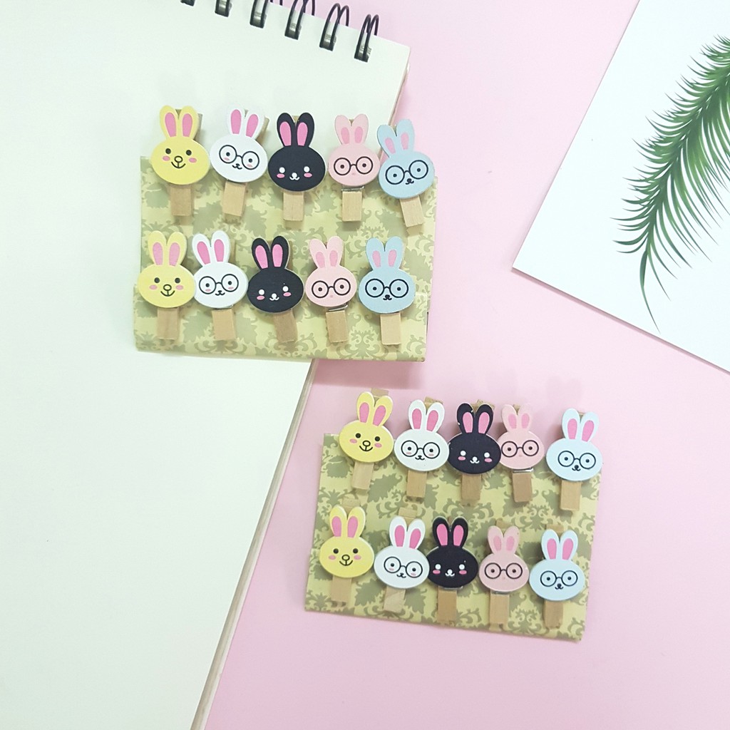 Kẹp gỗ hoạt hình cute