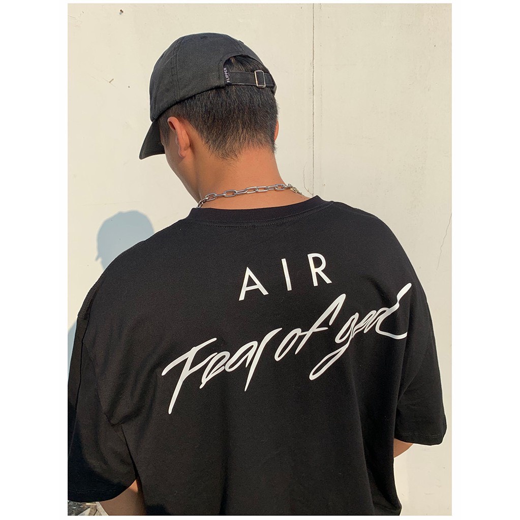 Áo Thun Fear Of God Unisex Nam Nữ Tay Lỡ Full Mạc