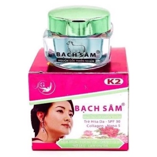 Kem bạch sâm dưỡng da k1 k2 k3 k4 mụn nám trắng da 10g