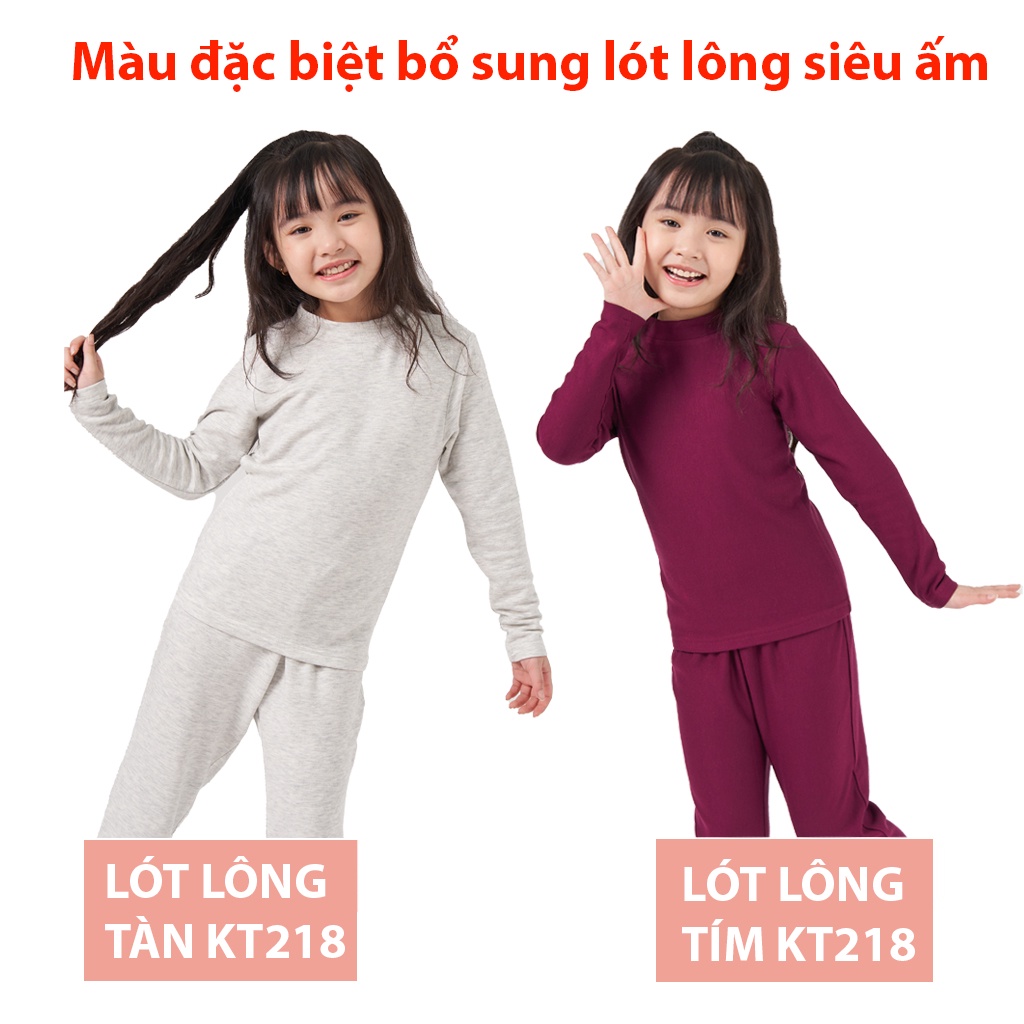 Bộ Quần Áo Giữ Nhiệt Cho Bé Trai Và Bé Gái K's Closet (2- 14 Tuổi) KT242ONF / KT362ONF / KT218ONF