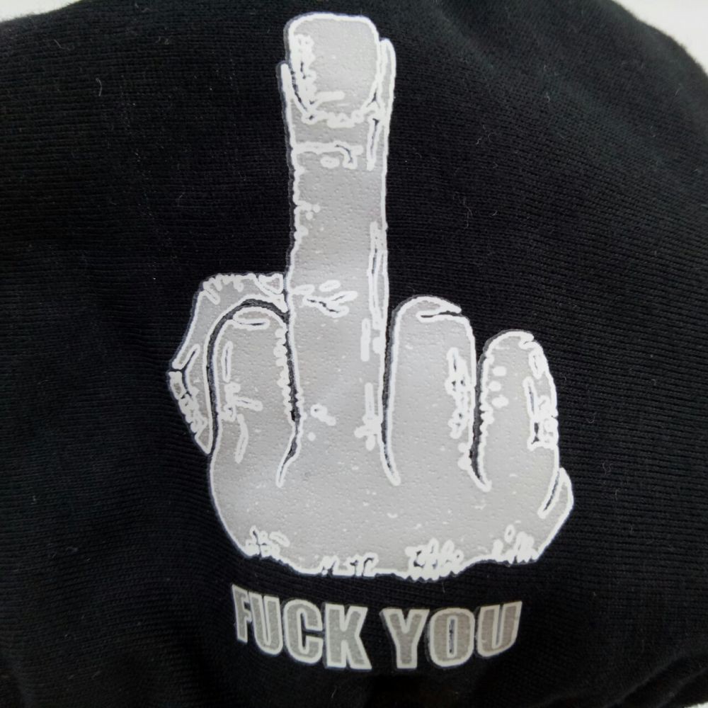 Khẩu Trang Fuck You | Khẩu Trang Ngón Tay Giữa | Hàng Độc Quyền | BigBuy360 - bigbuy360.vn