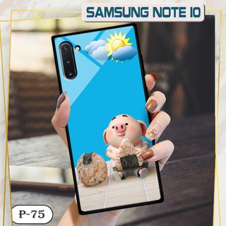Ốp lưng kính 3D Samsung Galaxy Note 10- hình cute