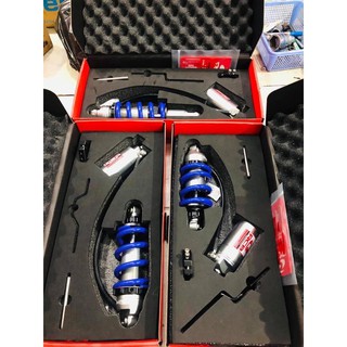 Phuộc rcb binh dầu cho Exciter 150 DB 2 line loxo tím