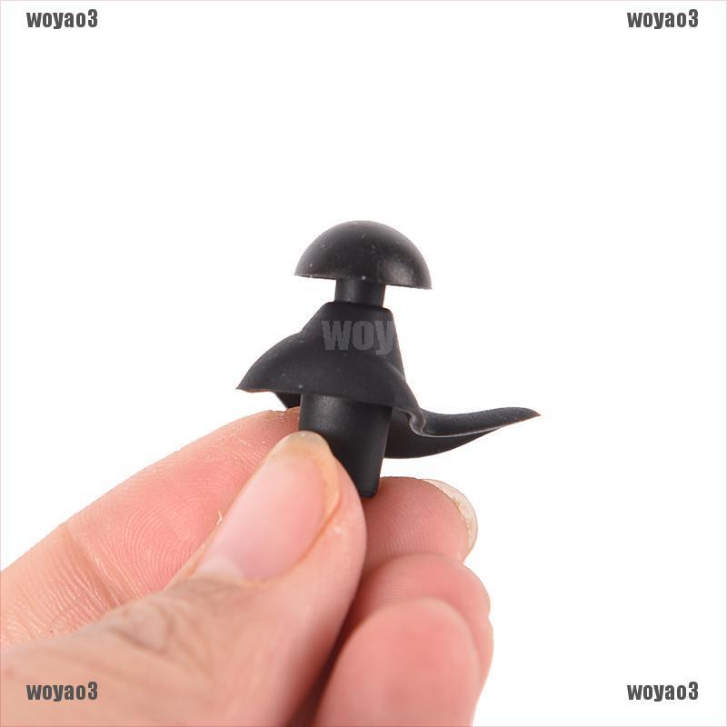 1 Cặp Nút Bịt Tai Bằng Silicone Chống Thấm Nước Tiện Dụng