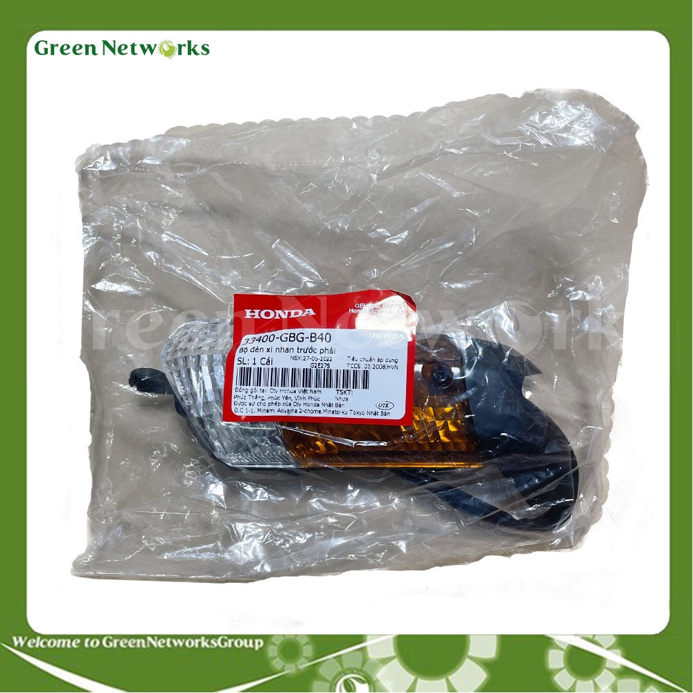 Cặp Xi nhan trước Dream thái cả bộ gồm củ xi nhan Dream honda và chụp đế của Dream II đời đầu – GreenNetWorks