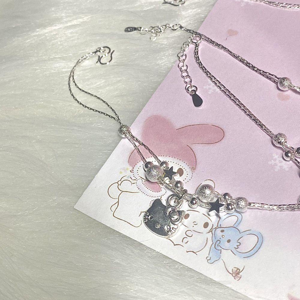 Vòng Đeo Tay Họa Tiết Hoạt Hình Kuromi Melody Dễ Thương Xinh Xắn