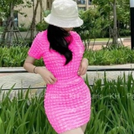 Set áo croptop kèm chân váy xốp dễ thương chơ nữ đi chơi dạo phố cực đẹp