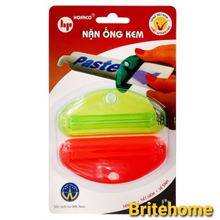 [Set 2 Cái] Dụng Cụ Nặn Kem Đánh Răng Hofaco Bằng Nhựa Cao Cấp Tiện Lợi (Giao Màu Ngẫu Nhiên)