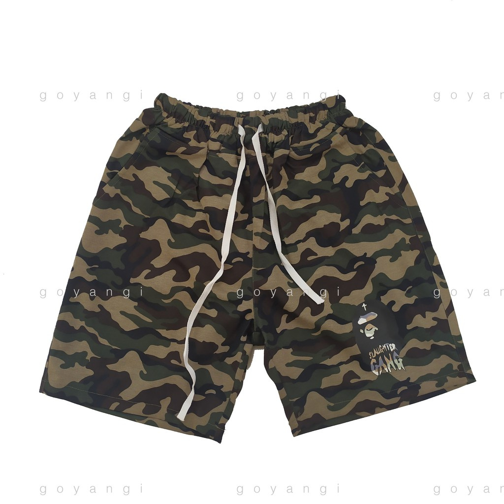 Quần short ⚜️FREESHIP⚜️ BAPE camo có 3 màu cho cả nam và nữ  ྇