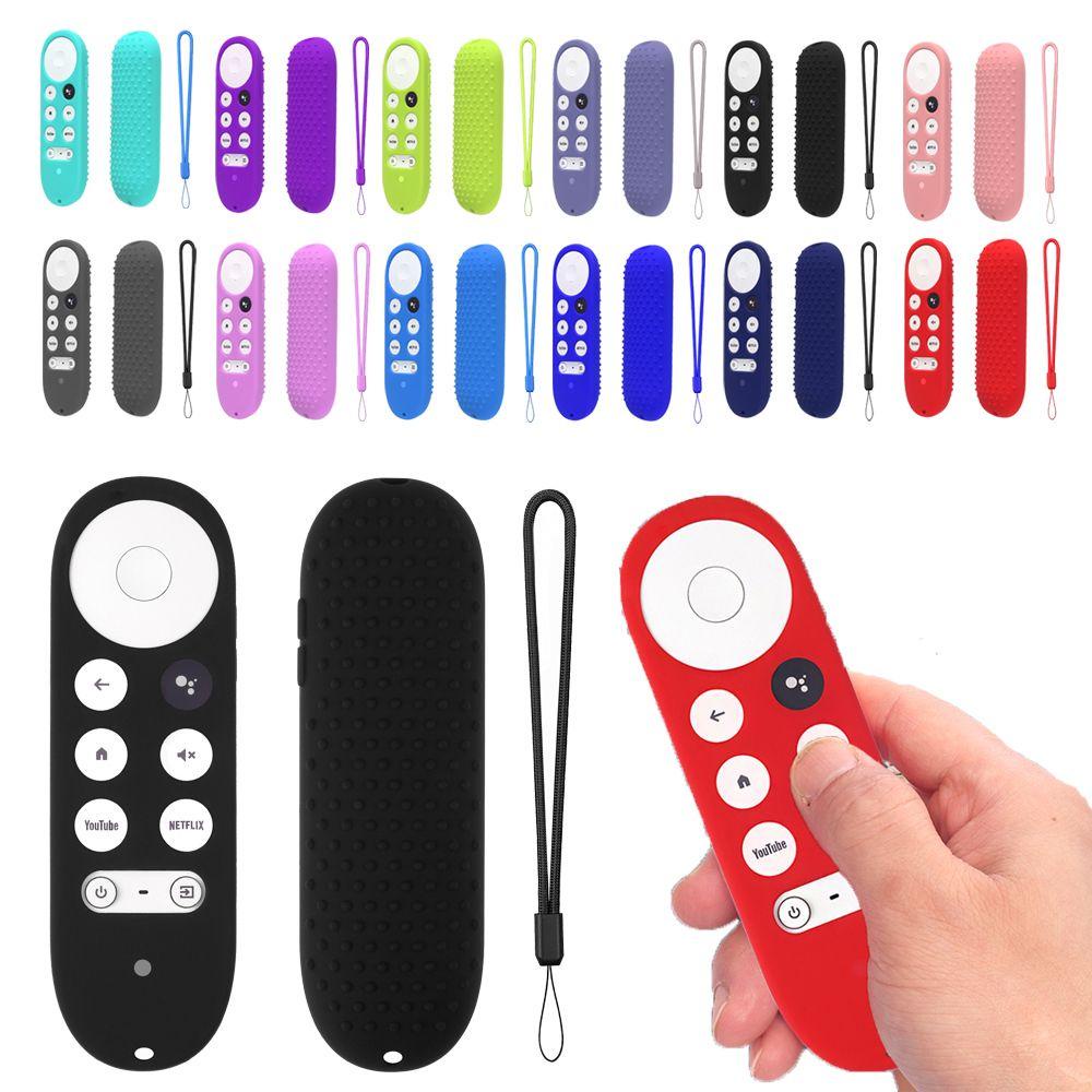 Vỏ Bọc Điều Khiển Từ Xa Bằng Silicon Mềm Chống Sốc Không Trượt Cho Chromecast Với Google TV
