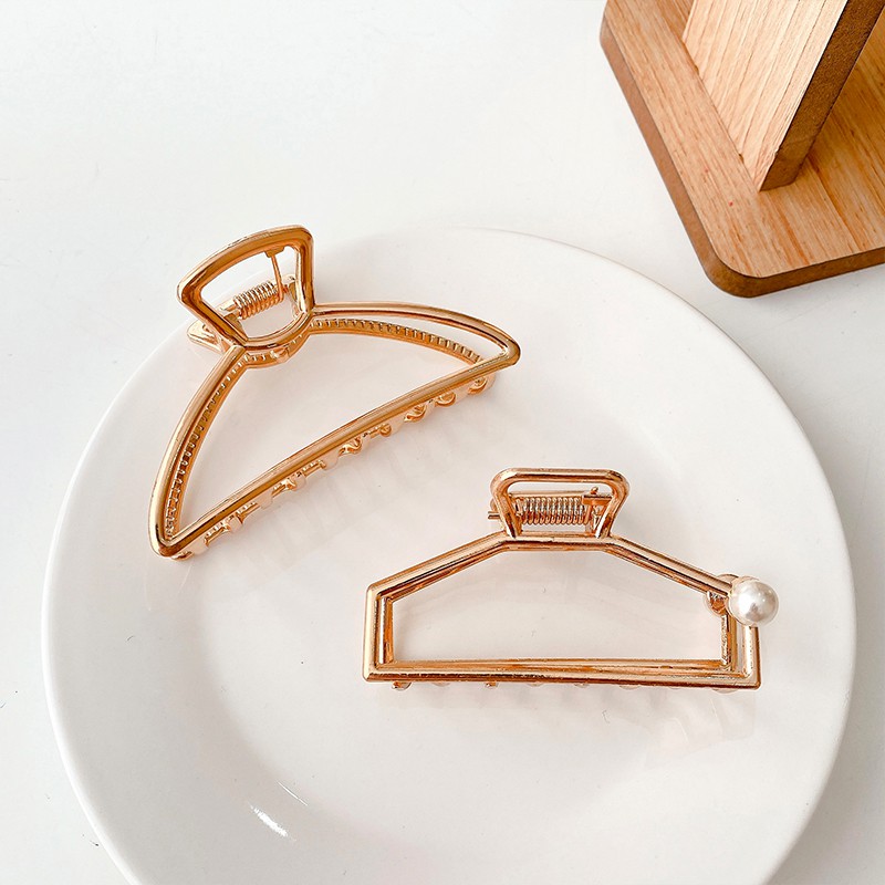 Kẹp tóc kim loại phong cách Hàn Quốc dành cho nữ