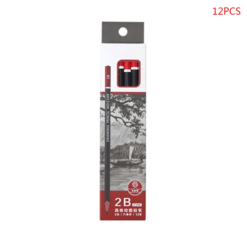 Bộ Bút Chì Vẽ Phác Thảo Chuyên Nghiệp Dành Cho Người Lớn Và Trẻ Em