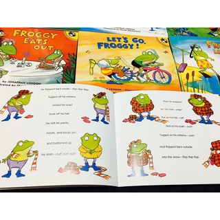 Bộ nhập Picture Puffins(Froggy series-10 books)