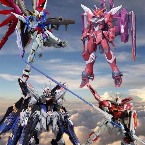 ☽▤▦Mô hình Gundam quân sự Bandai mg Barbatos hg Nền tảng cảnh Unicorn đã hoàn thành pg