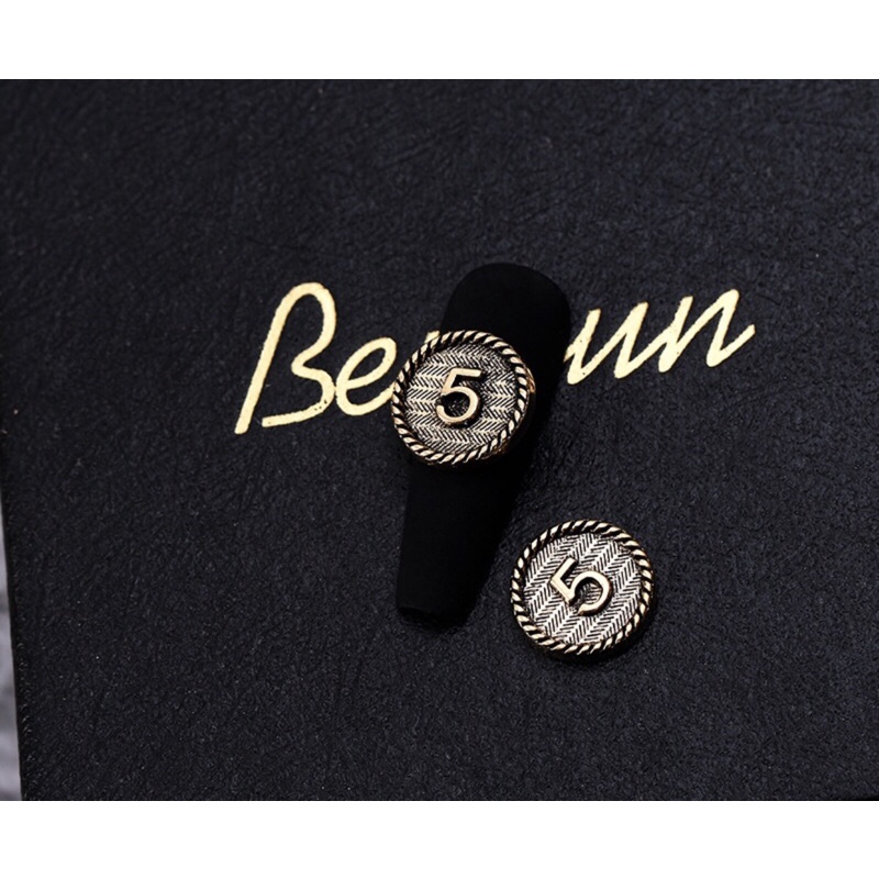 Charm nơ,sao,tim đồng hot lẻ gắn móng