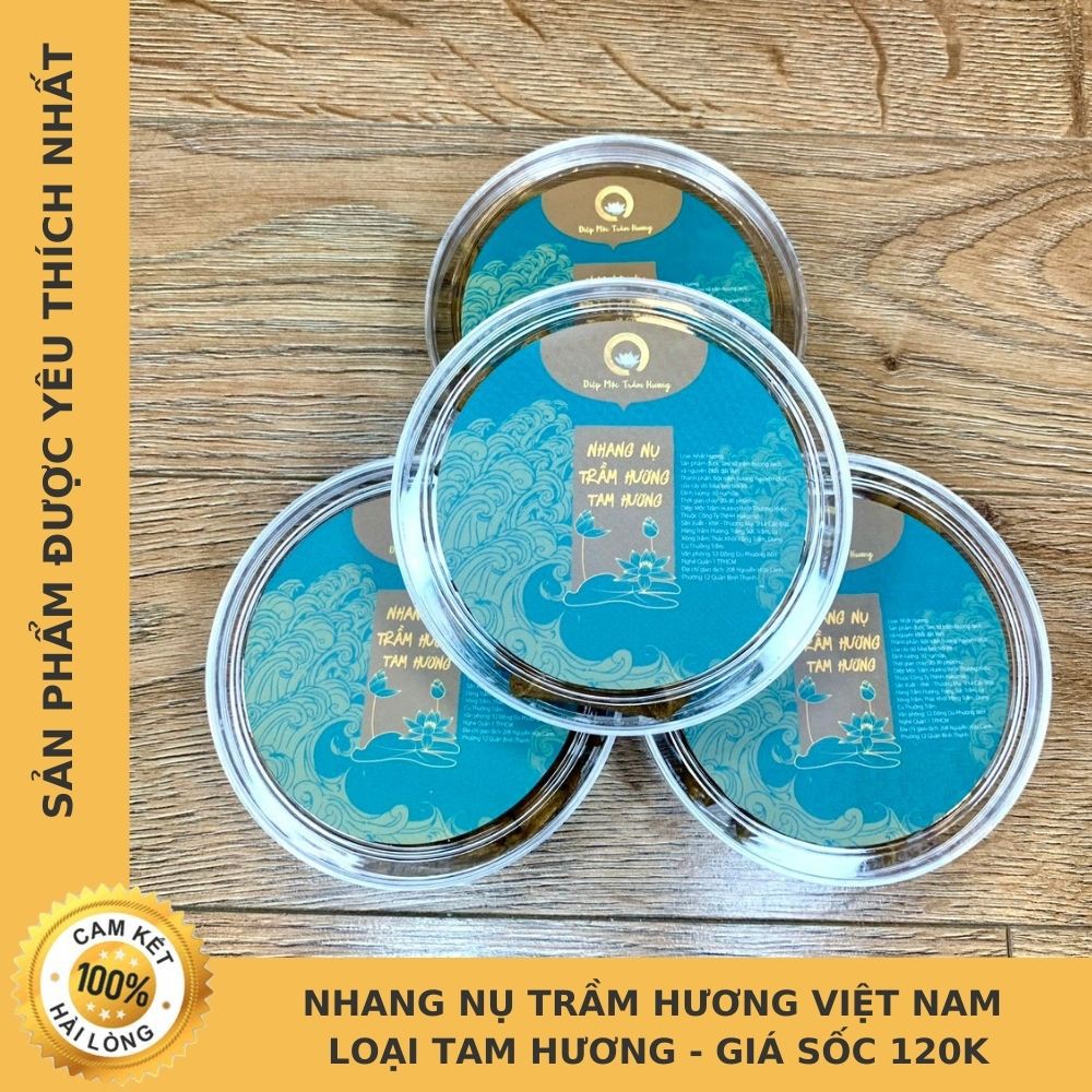 Nhang Nụ Trầm Hương Diệp Mộc - Loại Tam Hương - Giá Sốc 120k