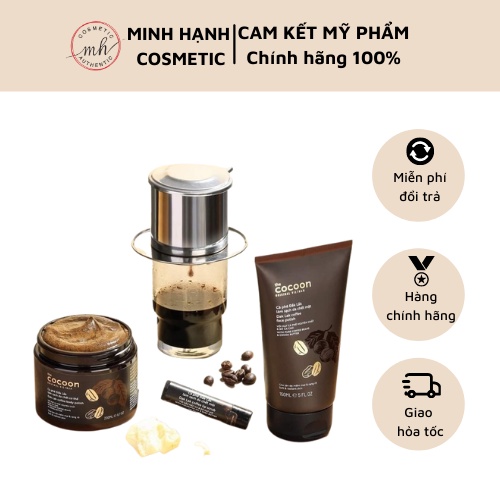 Cà phê ĐẮK LẮK tẩy da chết COCOON