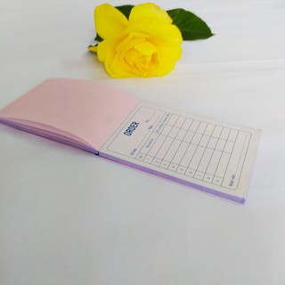 Sổ order 2 liên 7x10cm 100 tờ - 4 quyển