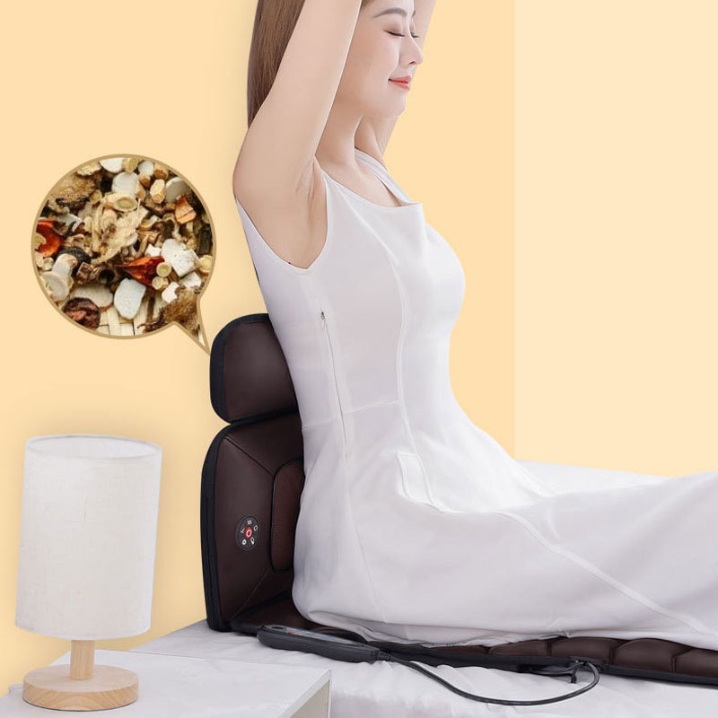 Ghế massage toàn thân thông minh, nệm massage toàn thân hỗ trợ cột sống, khí huyết lưu thông tốt NPR67