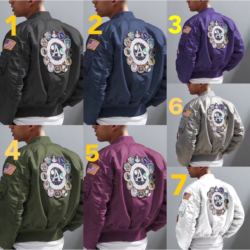 Áo bomber thêu hình logo ❤️‍🔥❤️‍🔥❤️‍🔥