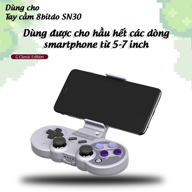 Giá đỡ tay cầm 8Bitdo SN30 Pro, SN30 Pro +, kẹp điện thoại cho tay cầm SN30 Pro, SN30 Pro + | WebRaoVat - webraovat.net.vn