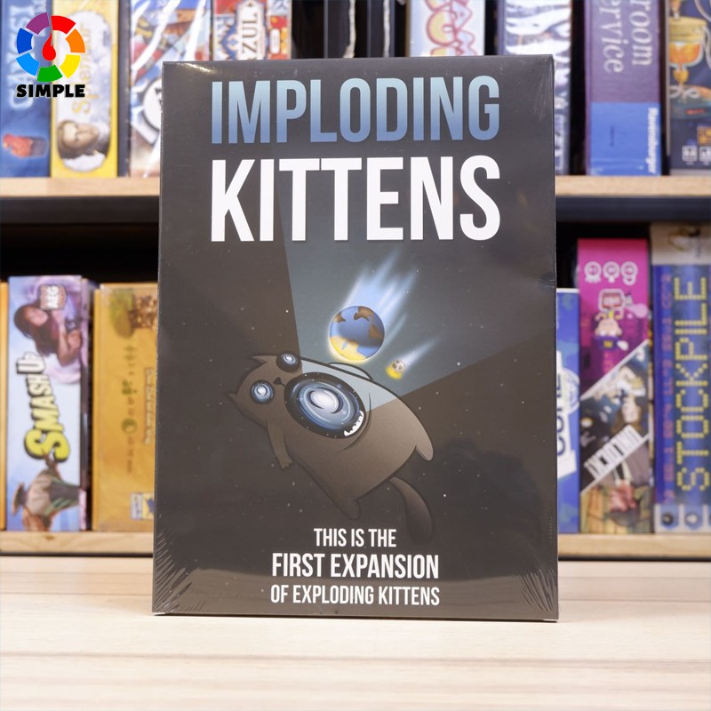 Imploding Kittens Set Thẻ bài Mèo Nổ mở rộng 1 độc đáo