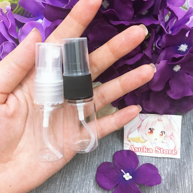 Chai Pet Phun Sương/ Xịt Giọt/ Nắp Bật _ (10ml / 20ml) _ Chai chiết mỹ phẩm du lịch