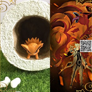 1596 Mô hình Naruto Chibi hình Cửu Vĩ Kyuubi Kurama