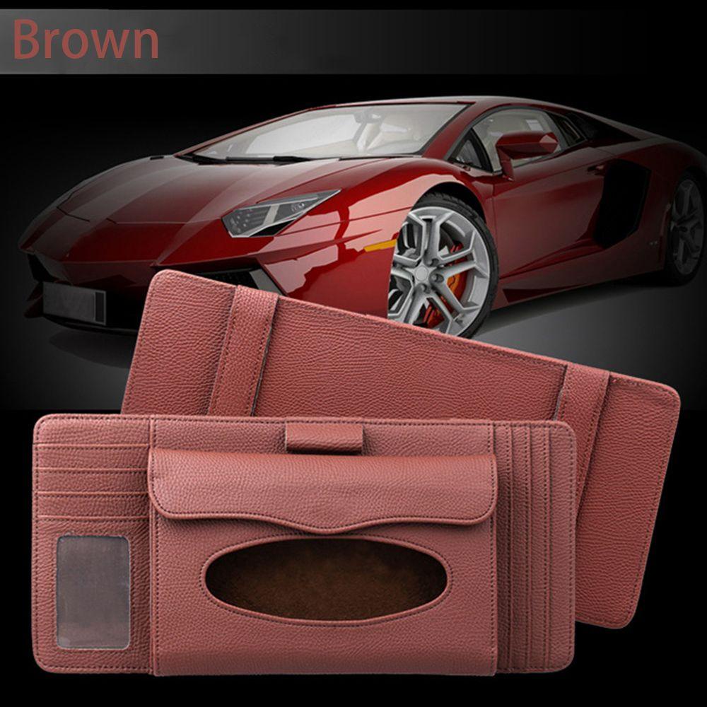 Túi Đựng Đĩa CD DVD Gắn Tấm Che Nắng Xe Hơi Gọn Gàng Đa Năng