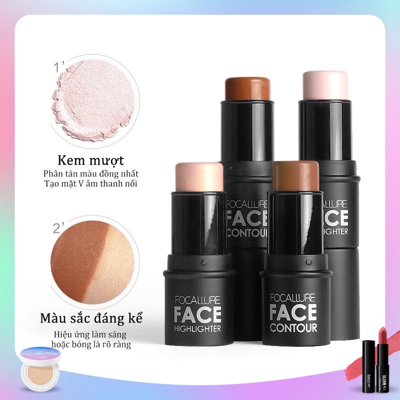 Tạo khối dạng thỏi/ bắt sáng  FOCALLURE làm sáng các đường nét khuôn mặt