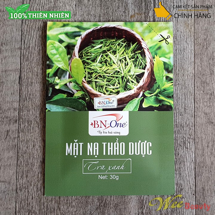 Mặt Nạ Thảo Dược Trà Xanh BN-ONE [Gói 30g]