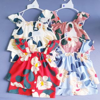 Combo 4 bộ hoa bé gái