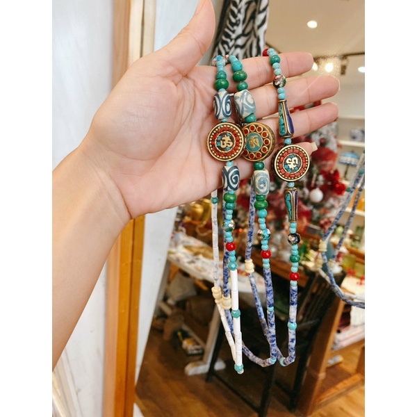 Vòng cổ Mandala Tây Tạng