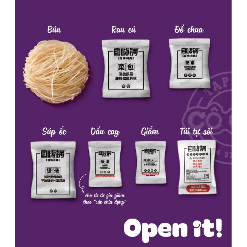 Bún ốc tự sôi - Bún ốc Liễu Châu Hộp tự sôi dễ chế biến trong 15phút | BigBuy360 - bigbuy360.vn