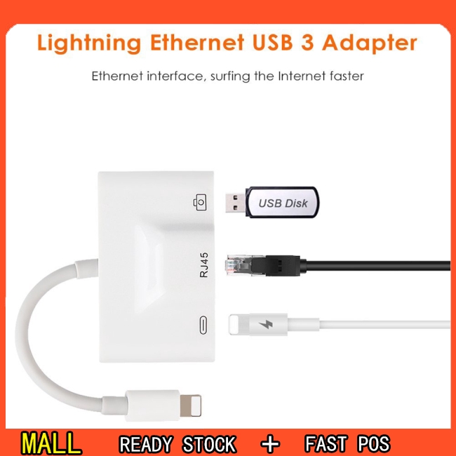 Cáp kết nối mạng LAN RJ45 đọc dữ liệu cổng USB