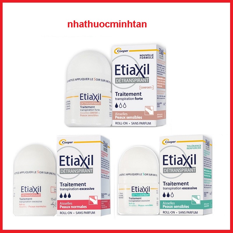 Lăn Khử Mùi ETIAXIL Giảm Mồ Hôi Dành Cho Mọi Loại Da